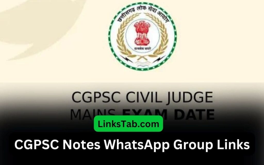 CGPSC Notes WhatsApp Group Links